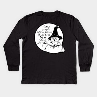 Wizard of Oz-Scarecrow-2 Kids Long Sleeve T-Shirt